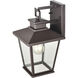 Bellmon 1 Light 13 inch Powder Coated Bronze Outdoor Wall Sconce